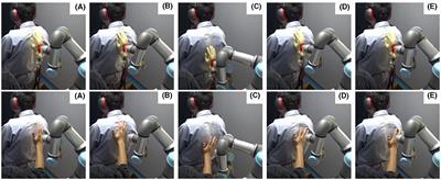 Delivery of pleasant stroke touch via robot in older adults